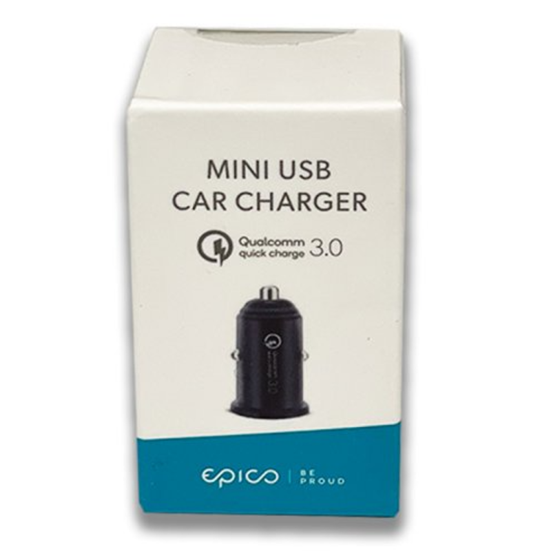 Chargeur Allume-Cigare USB 18W (EPICO) — EPICO · Smarty Paris 18e